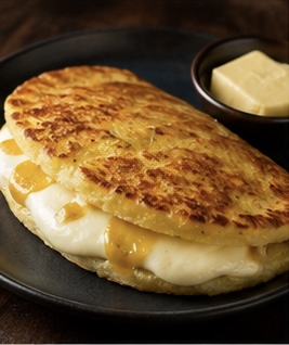 Cachapa con queso